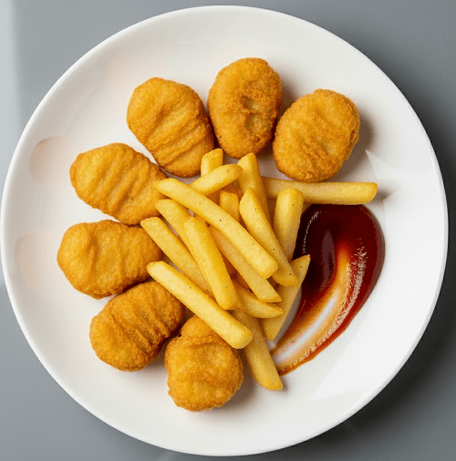 Chips & Chicken Nuggets 