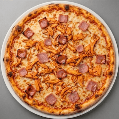 Ham & Chicken Pizza 