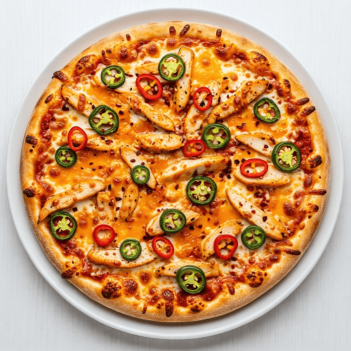 Chicken & Jalapeno Pizza 